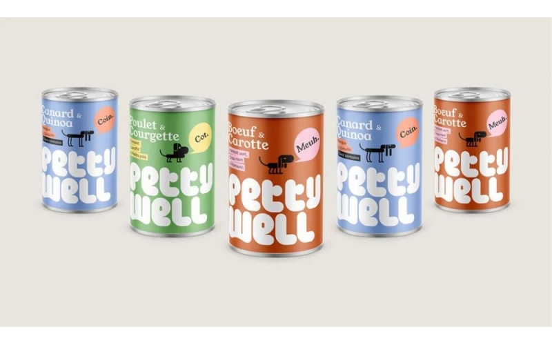 寵物網上訂餐服務“Petty Well”vi設計系統升級賞析