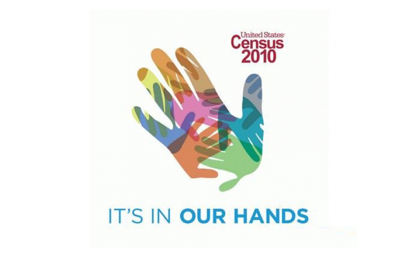 美國人口普查活動標志長啥樣