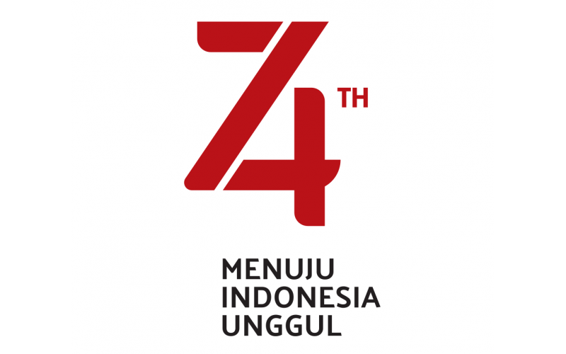 印尼共和國獨立74周年識別標志設計欣賞